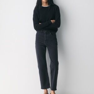 Aritzia Denim Forum The Arlo Hi-Rise Straight Jean